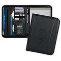 Horizon Padfolio w/Calculator, Zipper and USB Holder